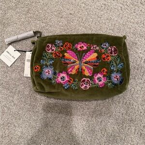 Anthropologie makeup bag